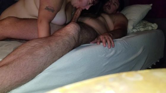 Sexy BBW Rides Her Husband After Nipple Pumps