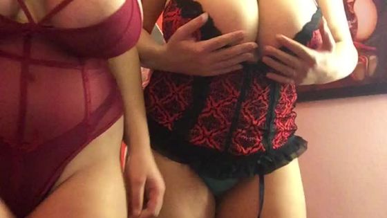 Helen Star and I love to play with out boobs for you - ClipFoo video on CurveFanz