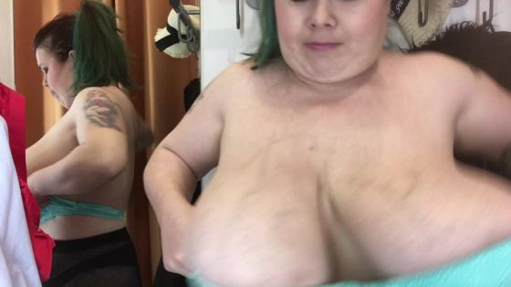 Public changing room 2 - ClipFoo video on CurveFanz