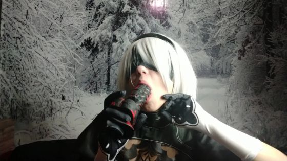 Nier Automata: 2B Sloppy blowjob - ClipFoo video on CurveFanz
