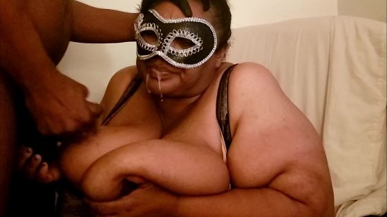 DCW SUCK THE CUM OUT ALL OVER HER HUGE BOOBS PT 2 - ClipFoo video on CurveFanz