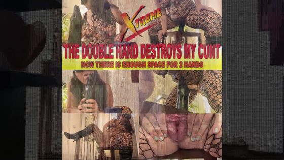 The double hand destroys my cunt - ClipFoo video on CurveFanz