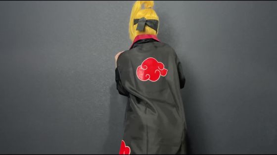 Deidara cosplay - striptease and anal masturbation - ClipFoo video on CurveFanz