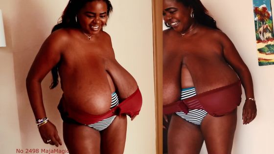 Reversed Bra Strip with Miosotis 2 - ClipFoo video on CurveFanz