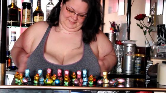 easter bunny crushing - ClipFoo video on CurveFanz