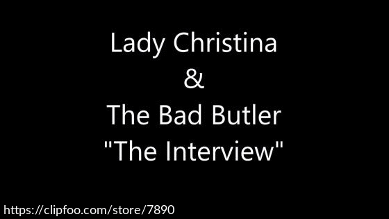 LADY CHRISTINA & THE BAD BUTLER