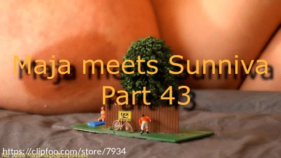 Maja meets Sunniva Part 43 Don't Disturb the Napping Giantess Sunniva in her Dreams!