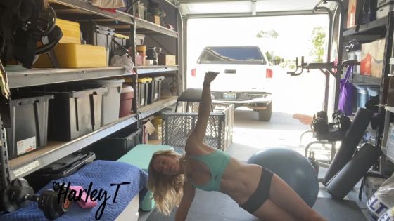 Harley T Garage Workout