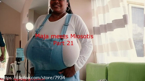 Mio's Big Breasts in a Dungaree 1 Alternate Version