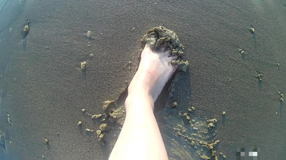 Dirty feet